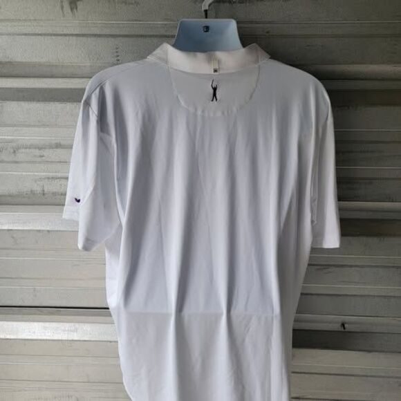 Mizzen + Main NWT XXL White Phil Mickelson Polo Mens Stretch Golf Performance. - Picture 5 of 7